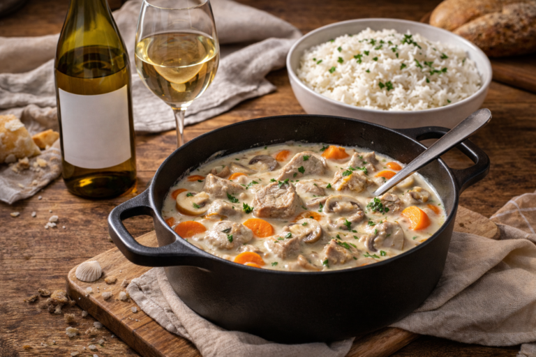 Quel vin avec une blanquette de veau