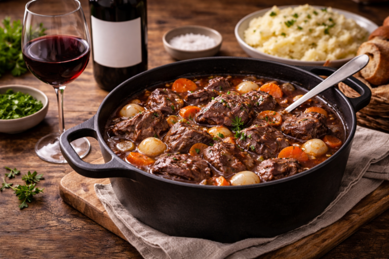 quel vin avec un bœuf bourguignon