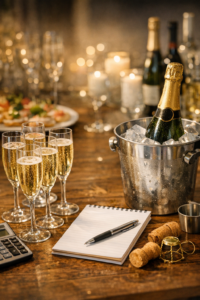 Pour combien de personnes une bouteille de champagne ?